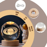Lampara Esfera Saturno